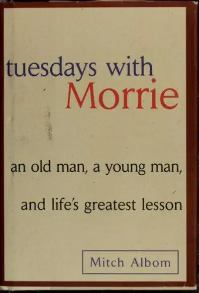 Tuesdays with Morrie by Mitch Albom book cover